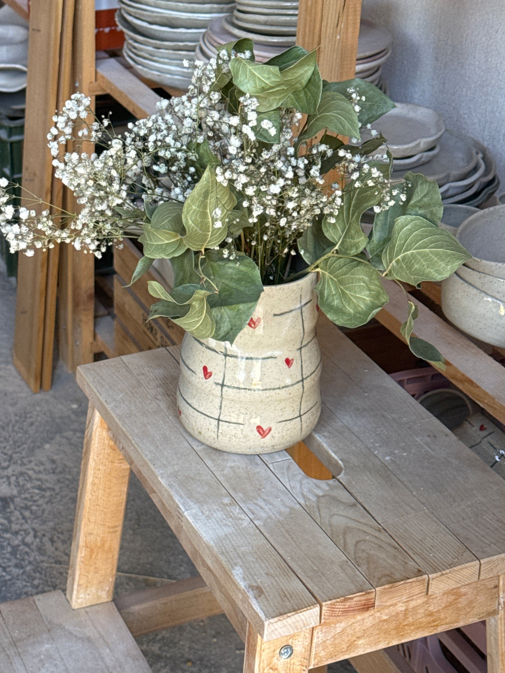 Petit vase à la montagne