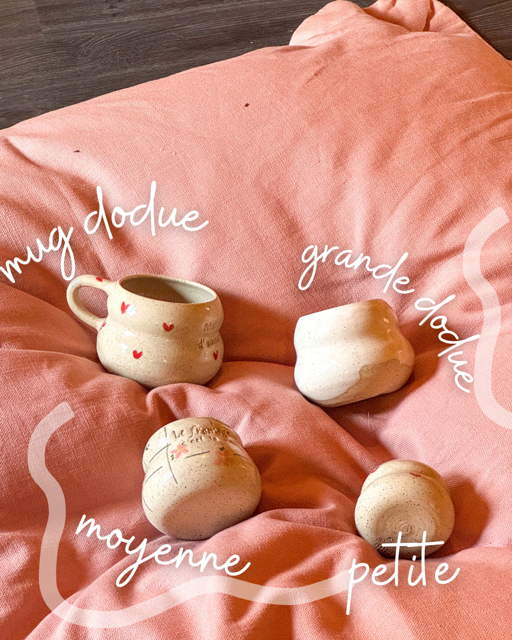 Moyenne tasse dodue personnalisable
