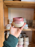 Les tasses à message