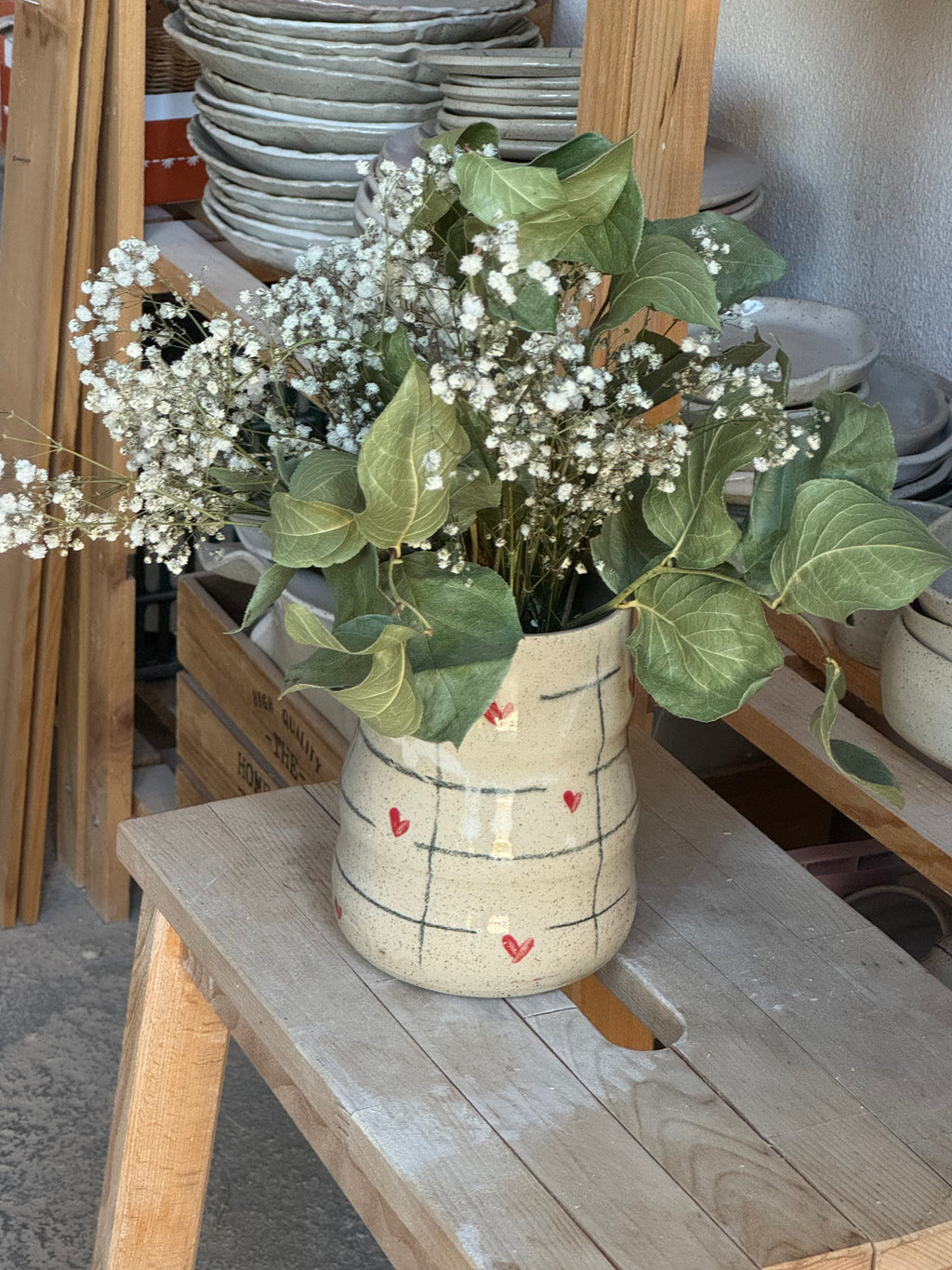 Petit vase à la montagne