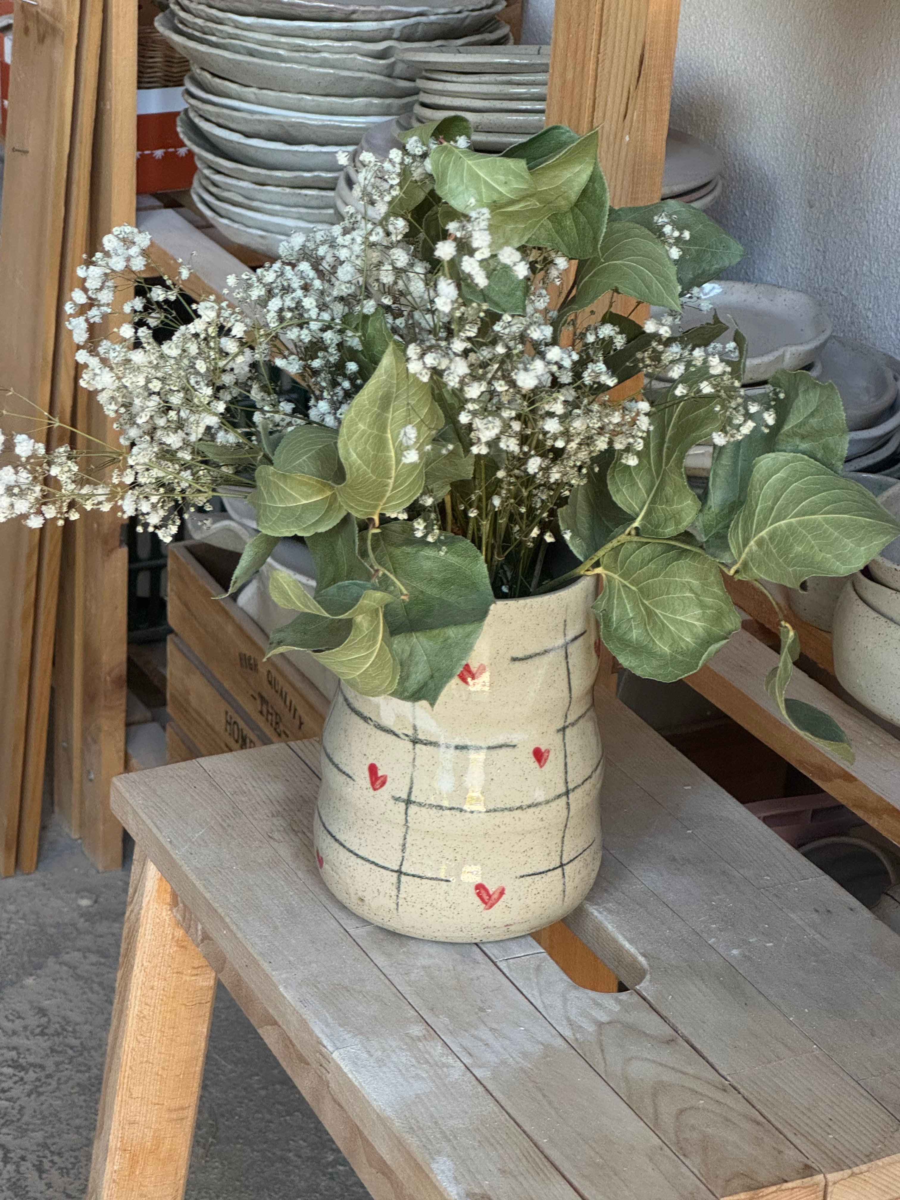Petit vase à la montagne