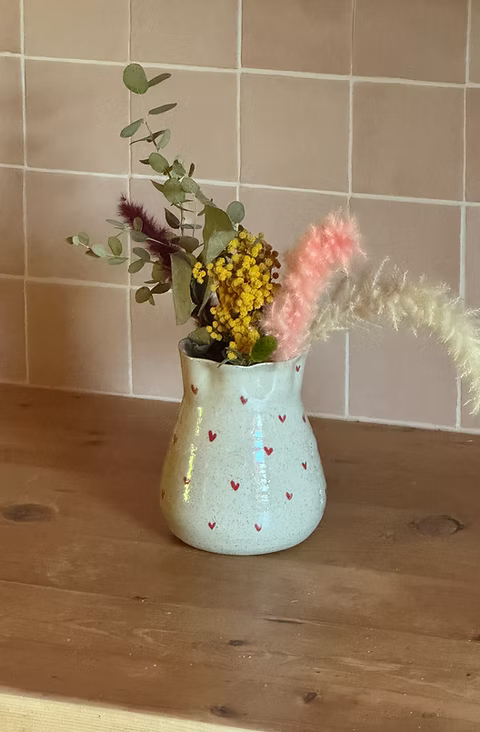Vase plissée à personnaliser