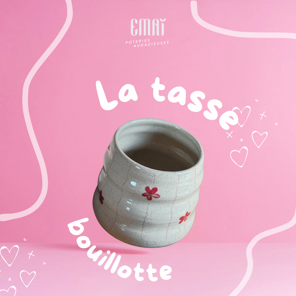 Géante tasse wavy personnalisable