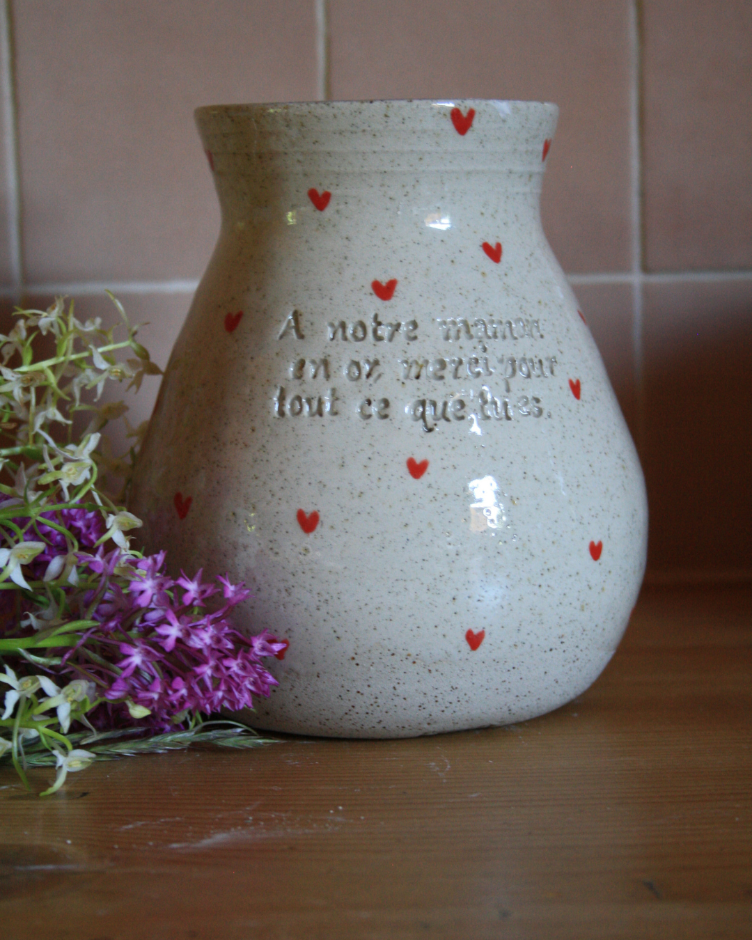 Vase plissée à personnaliser